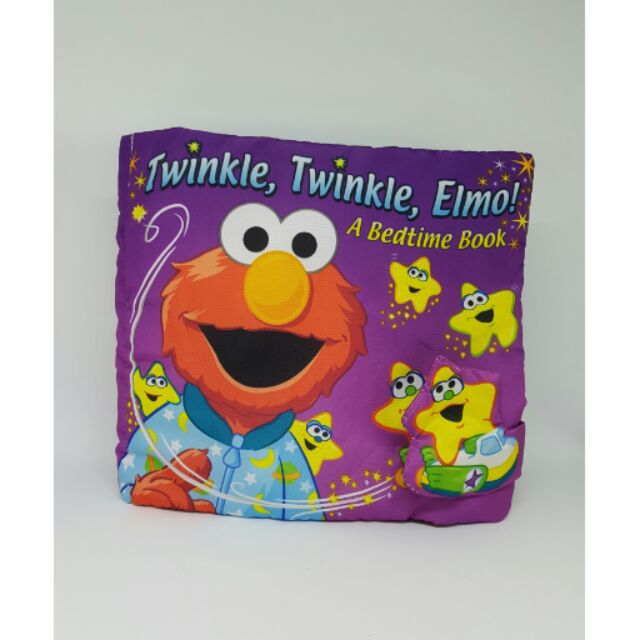 หนังสือผ้า Elmo เสริมพัฒนาการเด็กเล็ก ซักได้