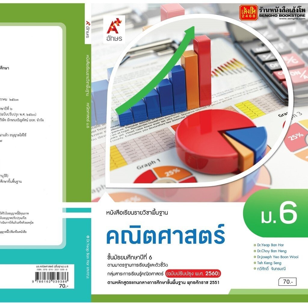 หนังสือเรียน บร.พื้นฐาน คณิตศาสตร์ ม.6 ลส