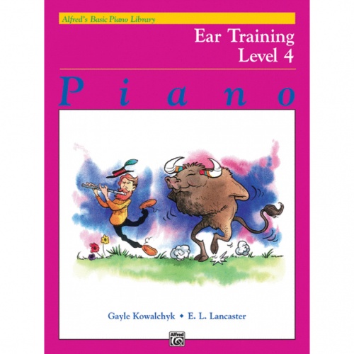 หนังสือเรียนเปียโน Alfred Basic Piano Ear Training 4