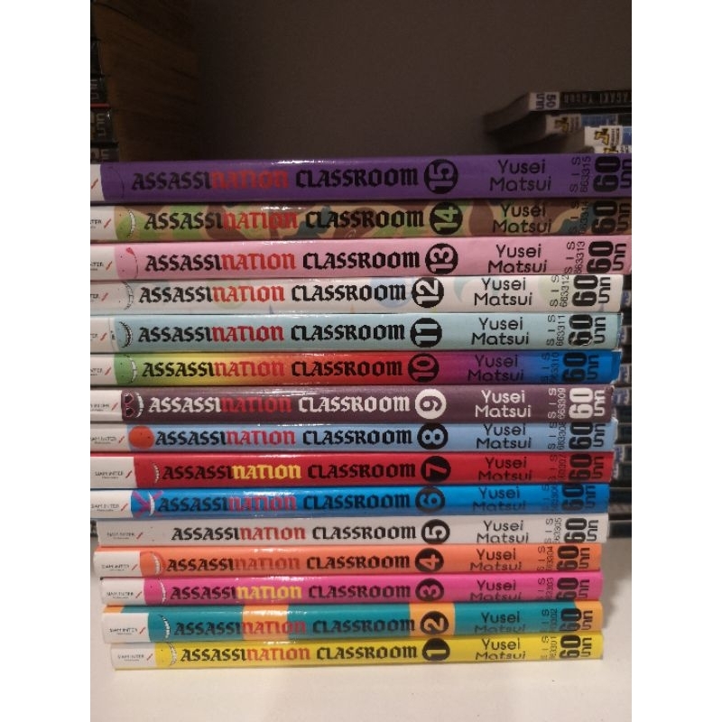 ห้องเรียนลอบสังหาร Assasination Classroom มือสอง สภาพสมบูรณ์ ขายแยกเล่ม 1-15