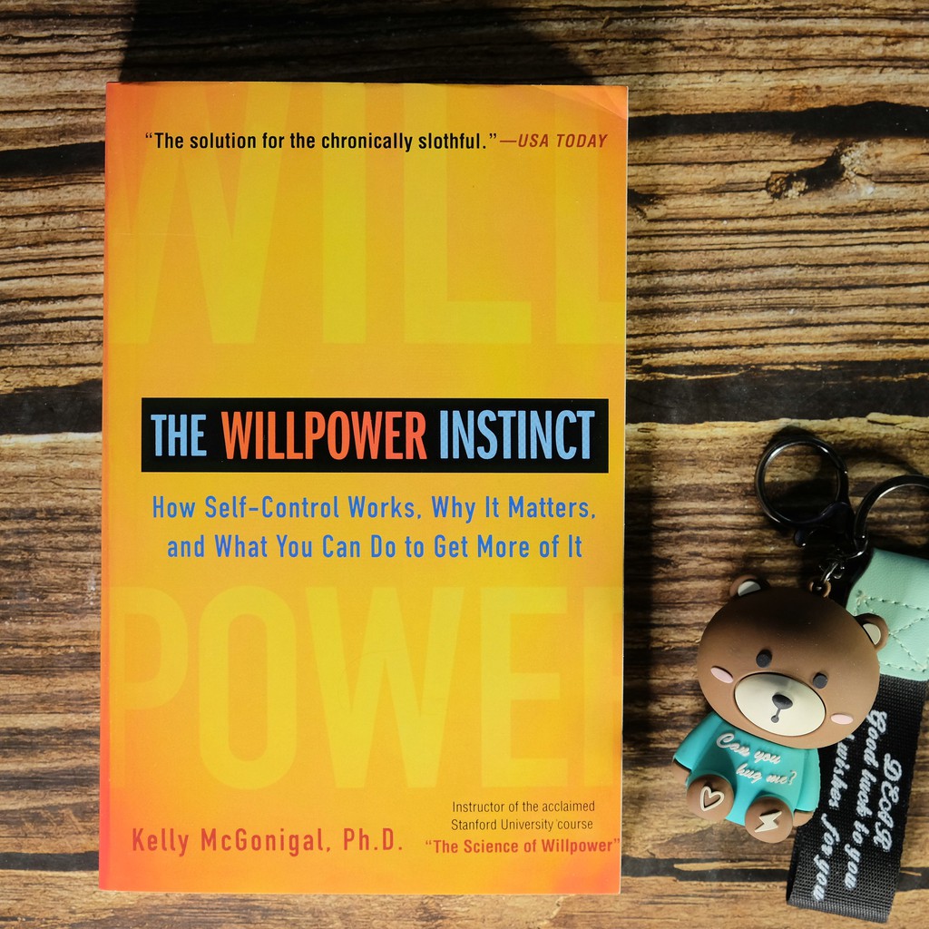 【หนังสือภาษาอังกฤษ】Self-control The Willpower Instinct Life Self-Help Popular Psychology Course English Version